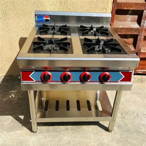 4 burner gas cooker without oven